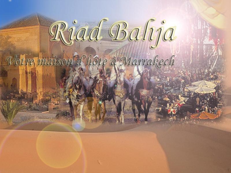Riad Bahja Marrakesh Bagian luar foto